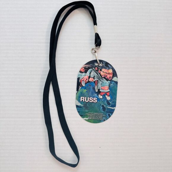 RUSS VIP Badge Pass Lanyard It Was You All Along Tour Concert Merch Music 2024 - Picture 2 of 4